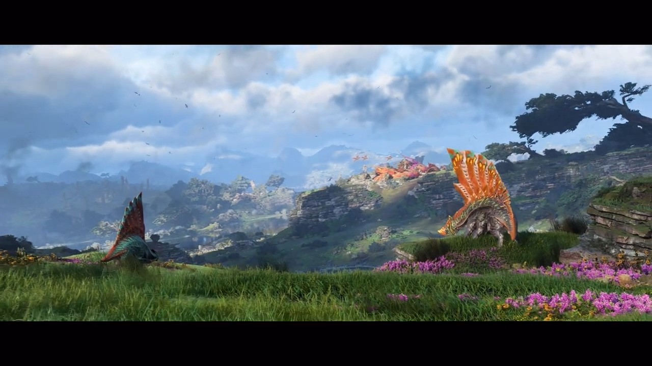 阿凡达潘多拉边境引擎展示视频支持光追全局光照和反射