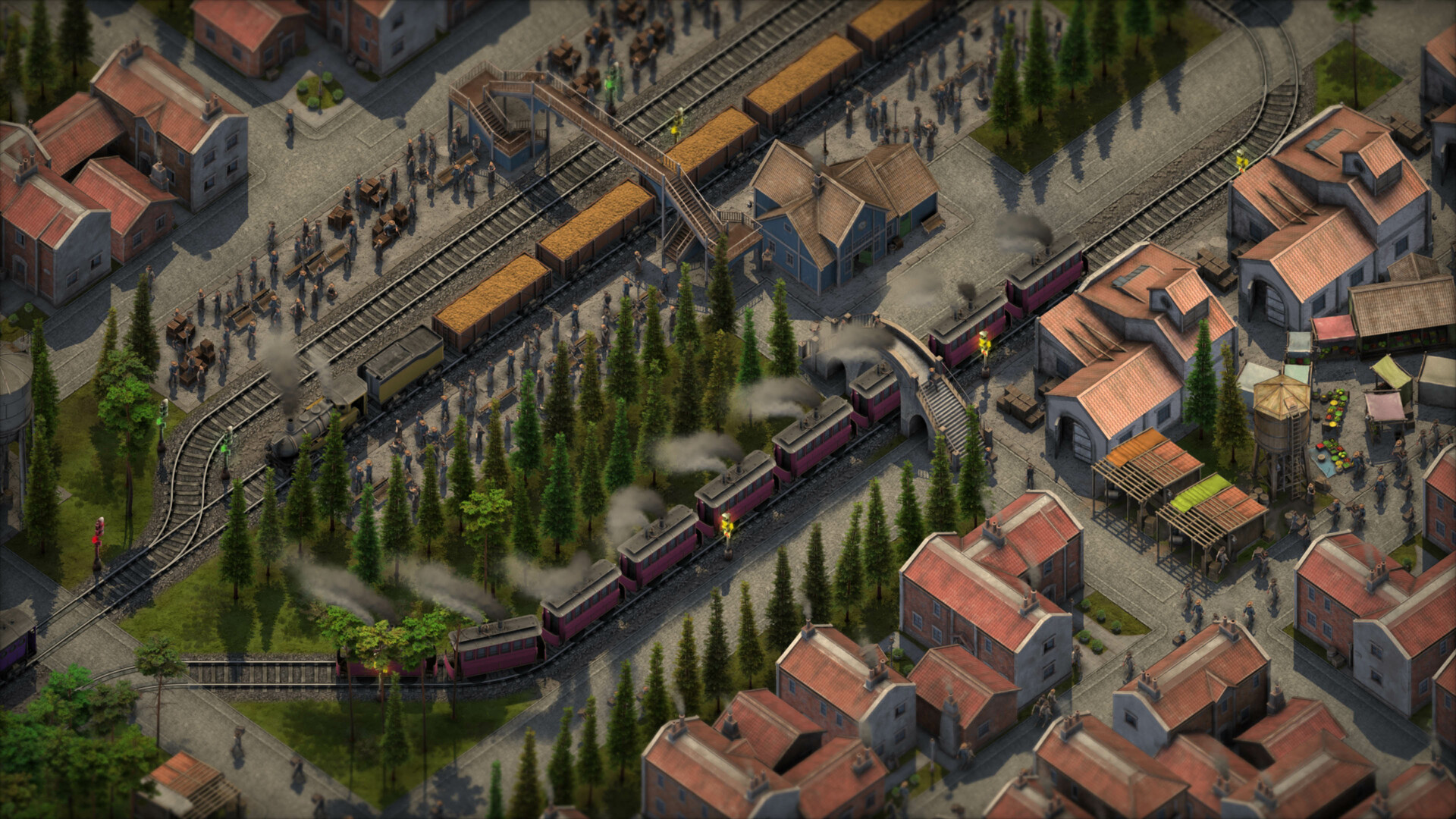 城市建造策略模拟游戏《铁路先驱》现已在Steam平台正式发售